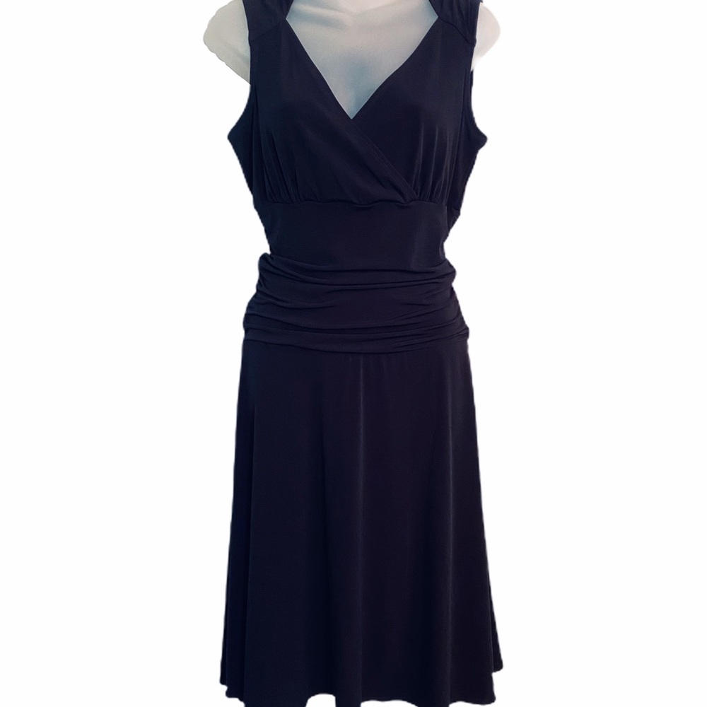 B-Slim Petite Sleeveless Dress with Slimming Waist